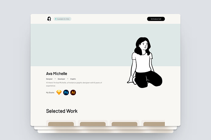 Ava — Resume Template