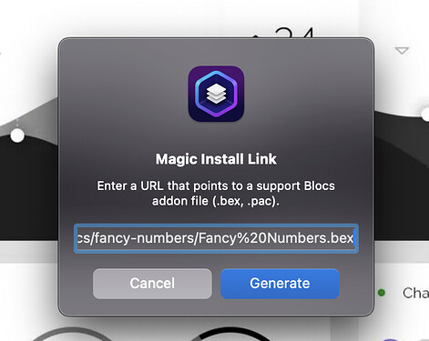 Create Magic Install Link