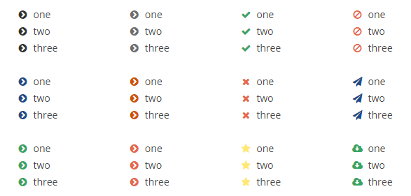 Individual List Styles Tips And Tricks Blocs Forum