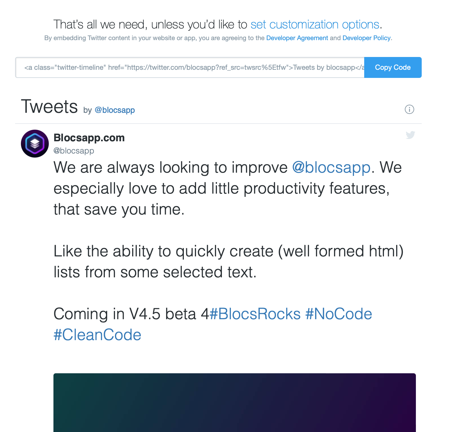 Twitter embed help! - I Need Help - Blocs Forum