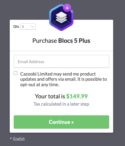blocs-v5-price